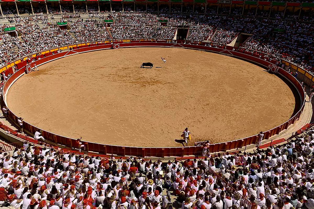 2024 San Fermin festival: Spain Running of the Bulls Photos_1